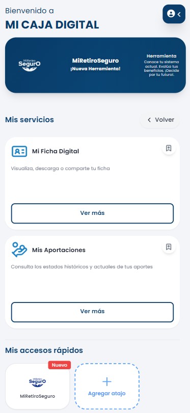 Menú ficha digital CSS